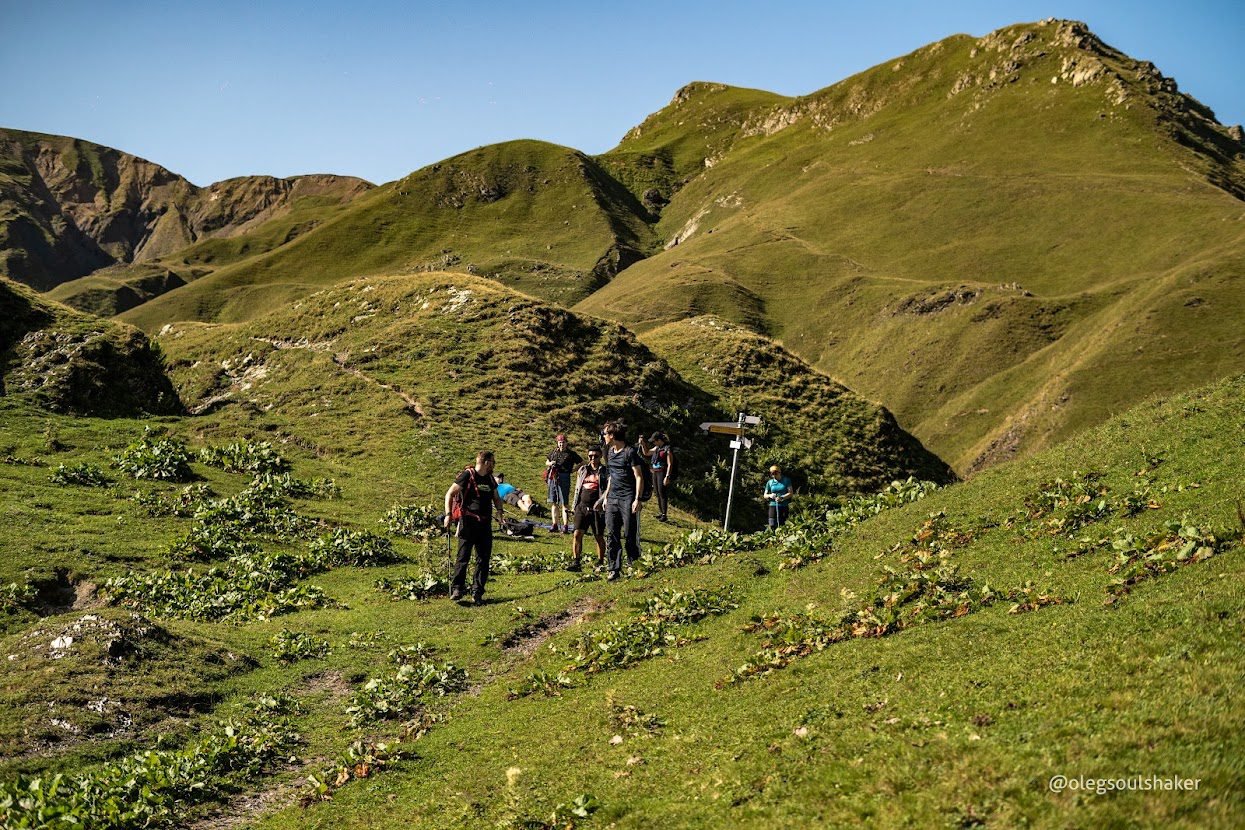 Панкиси - поход в ущелье