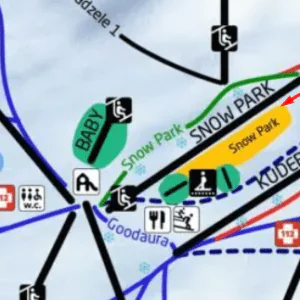 Карта трасс в Гудаури - фото 6