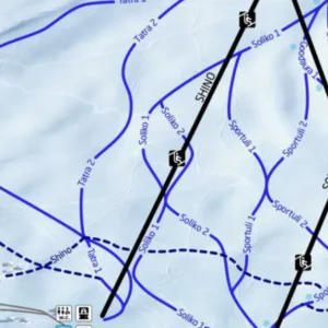 Карта трасс в Гудаури - фото 4